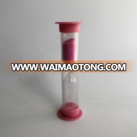 4 minutes sand timer /Plastic sand timer with brand logo printing