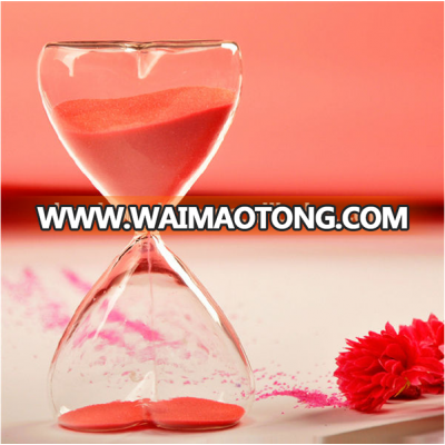 Romantic Heart Shape Large Hourglass Sand timer 30 Minutes for Gift